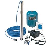Pompe immergée - GRUNDFOS - SQ 3-40 - 0,63 kW - Câble de 30 m - Pack hydrophore XD