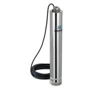 Pompe immergée multicellulaire domestique et industrielle Calpeda MPS305 - Triphasé 380V - Jusqu'à 4,5 M3/H - Approvisionnement en eau propre - Jardinage et irrigation - Immersion de 20m max