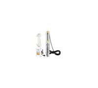Pompe Immergée Pompe à Eau pour Puits Profond Inox 1100 W 190 L/min 57 m Argent