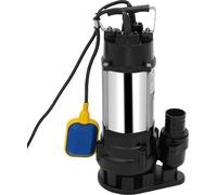 Pompe immergée - Pompe de drainage - Puissance 0,55 kW (0,75 CV) - Interrupteur automatique à flotteur - Hauteur de refoulement 15 m - Sortie 5 cm (50 mm) - Tension 220V fiche EU - Acier inoxydable -