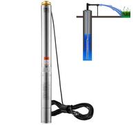 Pompe immergée pour puits profond - VEVOR - 4SDM6/15 - 1500 W (2 HP) - 9,8 m³/h - 108 m
