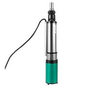 Pompe Immergée Puits 24V 320W, Pompe de Relevage Inox 3000L/h, Hauteur 25m, Câble 16m, Moteur Cuivre Pur 4500tr/min, Pompe à Eau Submersible pour Jardin, Irrigation, Bassin et Agriculture