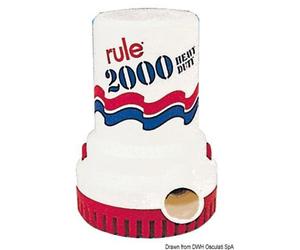 Pompe immergée Rule 2000 12 V , 1 pièce