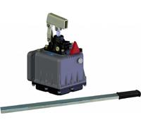 Pompe manuelle OMFB PMS45 Pompe manuelle Réservoir 2 l 45 cm³ double effet Cylindre en plastique simple effet