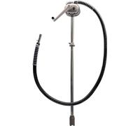 Pompe manuelle pour carburants et huiles, tuyau de 2,4 m et filtre en laiton