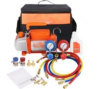 Pompe multifonctionnelle - Pompe à vide 100L/min - Pompe à vide A2L antidéflagrant - 150W - 220V/50HZ - 1440U/min - 55-276bar - capacité d'huile 250ml - Appareils à vide HVAC