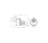 Espa Pompe de nage à contre-courant Nadorself 400 T 72 m3/h 4 CV triphasé
