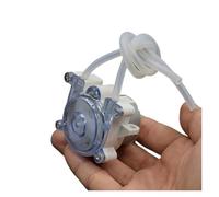 Pompe péristaltique DC 6 V-12 V, petit moteur à engrenages 500, dosage par compression, pompe à eau liquide inversée for échantillonnage d'encre de laboratoire(Peristaltic Pump)