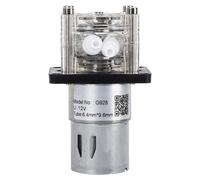 Pompe péristaltique, débit de 500 ml/min, 12 V DC, avec tuyau en silicone de 6,4 x 9,6 mm