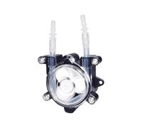 Pompe péristaltique en métal polyvalente portative 12V 0, 1 60RPM | Construction métallique avec tube en silicone pour dosage et titrage en laboratoire avec rotation bidirectionnelle