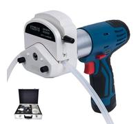 Pompe Péristaltique Portable, Pompe électrique D'échantillonnage En Eau Profonde Et échantillonneur De Qualité De L'eau Avec 2 Batteries 12 V, Aspiration De 8 M, Plage De Débit De 0 à 1120 M 15# hose