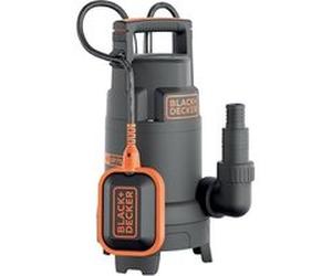 Pompe Pompe Immergée 750W Flotteur Intégré Pompe Vide Cave Eaux Usées Débit 13000 l/h Black+Decker Noir G