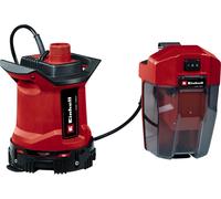 Pompe pour eaux claires et chargées sans fil – GE-DP 18/25 LL Li-Solo – 18 V – 7000 l/h – Aspiration à plat 1 mm – Power X-Change