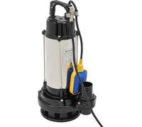 Pompe pour eaux sales de 1,5 kW, 2 chevaux, débit de 36 m³/h. Pompe submersible auto-amorçante pour eaux sales. Pompe submersible pour eaux sales, pompe d'aspiration peu profonde, indice de protection