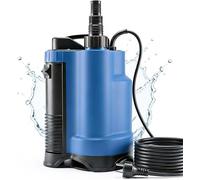 Pompe pour eaux usées, pompe de drainage submersible, 13 000 l/h, hauteur de refoulement 8,5 m, pression 0,85 bar, puissance 750 W, flotteur intégré