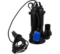 Pompe pour eaux usées. Pompe d'évacuation de 550 W, avec un orifice de 2 pouces, un flotteur et un broyeur