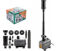 Pompe pour fontaine 100 W 4500 l/h avec filtre et 5 buses