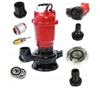 Pompe pour fosse septique avec raccord pompier, 1 600 W, boues