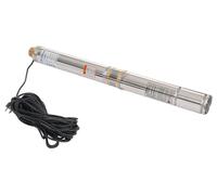 Pompe pour puits profonds - Pompe submersible - Multicellulaire - 750 W - 6 300 l/h - Acier inoxydable - Pressostat - 220 V, prise européenne