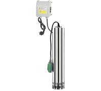 Pompe pour puits - RIBILAND - 750W - Automatique - 4 turbines - 43 m de hauteur de refoulement