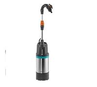 Pompe pour tonneau de pluie 4700/2 inox automatique GARDENA Bundle; filtre, débit 4700 l/h, vanne de régulation; contient pompe pour tonneau 4700/2 inox automatique et tuyau Classic 13mm(1/2") 20m