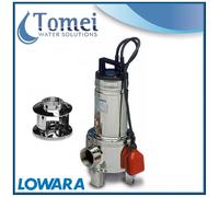Pompe relevage eaux usees submersible DOMO10 0,75kW 230 Bicanale Flotteur Lowara
