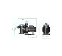 Pompe sena 0,75 cv tri