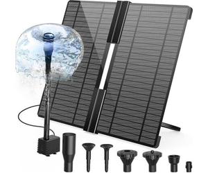 Pompe solaire 20 W pour bassin de jardin avec support réglable