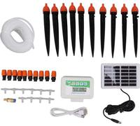 Pompe solaire 850 ml/min, IP67, résistante à la pluie, minuterie, 2 modes de fonctionnement pour pelouse, jardin, murs végétalisés, terrasses - Système d'alimentation en eau - Pompe.