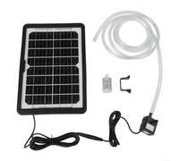 Pompe solaire 9V6W avec support, pour aquariums et fontaines d'eau extérieures, débit de 240L/h