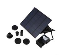 Pompe solaire flottante en plastique pour étang | Construction en plastique d'ingénierie, design résistant aux intempéries, flotte en toute sécurité, adapté pour une