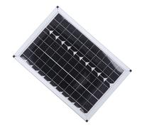 Pompe solaire pour fontaine 20 W – Pompe à panneau solaire 12 V, pompe submersible avec hauteur de refoulement de 5 m, pour jardin et bassin