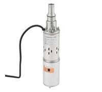 Pompe solaire pour puits profonds 200 W | Pompe submersible en acier inoxydable avec câble de 17 m, 24 V, 30 m, hauteur de refoulement 1,5 m³/h, pour fontaine