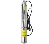 Pompe solaire pour puits profonds CC, avec contrôleur, débit maximal 2 T/H, CC 48 V, 400 W