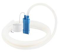Pompe submersible 12V, débit de 600 L/h, avec tuyau de 5 mètres, silencieuse, hauteur de refoulement de 5 mètres