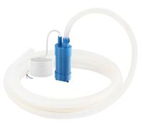 Pompe submersible 12V, débit de 600 L/h, hauteur de refoulement de 5 mètres, pompe à eau à fort débit