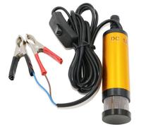 Pompe submersible 12V pour le pompage de l'eau de gasoil 38mm pompe de transfert de carburant diesel d'huile d'eau Pompe