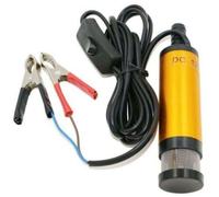 Pompe Submersible 12V pour Pompage d\'Eau et de Gasoil - 38mm, Transfert de Carburant Diesel, Pompe Submersible Électrique à Essence