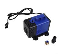 Pompe submersible 80 W 220 V pour moteurs à broche refroidis à l'eau CNC 0,8/1,5/2,2 kW, hauteur de refoulement 3,5 m, système de refroidissement pour machines de gravure, aquarium et puits, boîtier