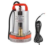 Pompe Submersible à courant continu, avec câble de 8 et 2 mètres, alimentée par batterie, pour piscine, jardin, Irrigation, remplissage de ferme (24V)