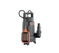 Pompe Pompe Immergée 750W Flotteur Intégré Pompe Vide Cave Eaux Usées Débit 13000 l/h Black+Decker