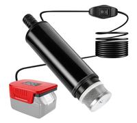 Pompe Submersible Compatible avec Batterie Einhell 18V, 30 L/min, Pompe de Jardin Silencieuse, Mini Pompe à Eau pour Récupérateur d'Eau de Pluie, Piscine, Bassin, Arrosage (Batterie Non Incluse)
