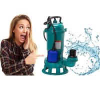 Pompe submersible CTR 750 - 14 m - Eaux usées - Haute performance - Système automatique