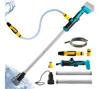 Pompe submersible, débit de 1400 gallons par heure, sans balais, compatible avec les batteries Makita 18V, entrée/sortie de 3/4 de pouce