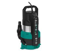 Pompe submersible eau claire et chargée - 850 W - 20 000 l/h | aspiration à plat