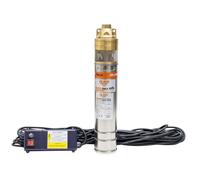 Pompe Submersible Eau Propre RURIS Aqua 105 1500W - Refoulement 140 m Débit 2 6 m³/h 3 Étages Inox Câble 30 m IP68
