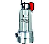 Pompe submersible eaux usées TIP - inox, 20 000 l/h, aspiration plate, hauteur de refoulement 8 m, granulométrie 30 mm, MAXIMA 350IPX DUO 30274