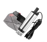 Pompe submersible électrique 80 W pour batterie au lithium, débit de 30 l | Acier inoxydable, débit 30-50L/min, tête 3-5m, arrosage de jardin, nettoyage de piscine, drainage de machine à laver