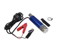Pompe submersible en acier inoxydable 38 mm 12 V/24 V pour diesel submersible pour pompe 30 l/min 12 V Pompe de transfert diesel portable 38 mm 12 V/24 V CC Pompe de transport d'eau 100 W 38 mm Pompe