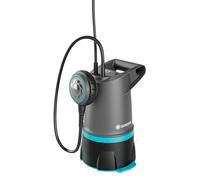 Gardena 20000 BASIC Pompe submersible 2-en-1 pour eau claire et eau sale, 20000 l/h, 9018